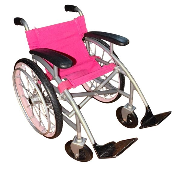 ur Generation Heals on Wheels doll wheelchair accessory-For 18 in Dolls-GUC - Picture 1 of 7